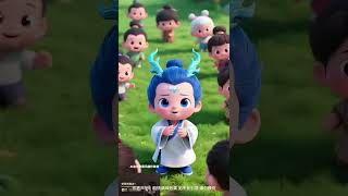 #修圖新魔法ai追色復刻大片  像素蛋糕AI修圖#兒童動畫