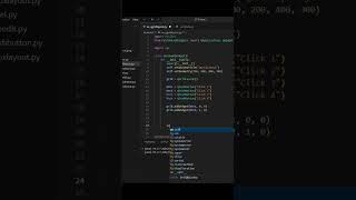 PySide6 Tutorial: QGridLayout #python #pyside6 #coding #shortsvideo #shorts #trending