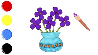 Bunga Berwarna-Warni - Belajar bahasa Inggris - Pelajari Warna - Pelajari Hewan