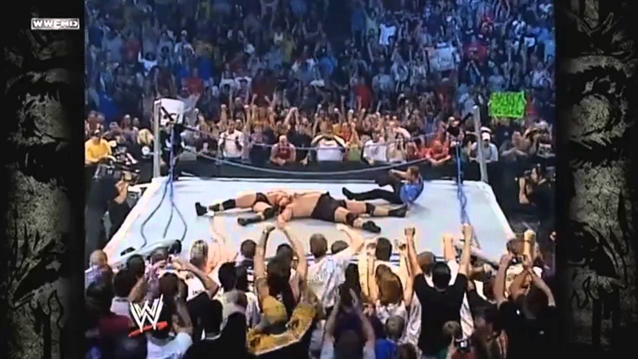 Brock Lesnar Big Show Ring Collapse