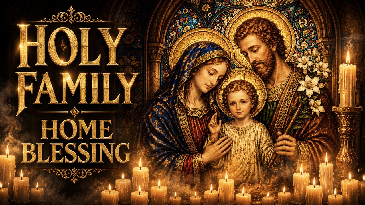 Let Peace Fill Your Home ✦ Holy Family Prayer & Gregorian Chant