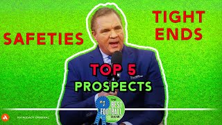 Brian Baldinger's Top Safety & Tight End Prospects | The Best Football Show