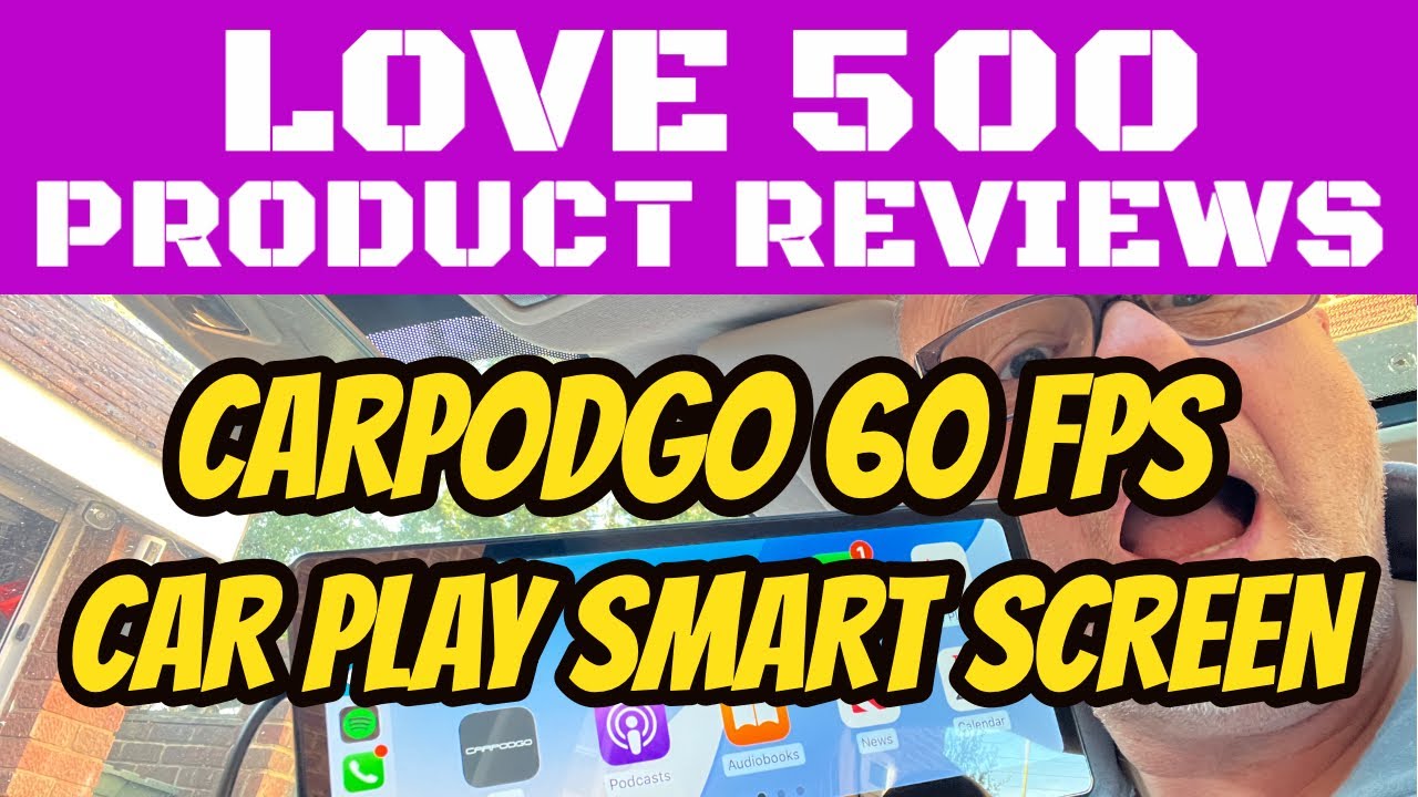 CarPodGo T3 Pro 60 FPS Apple Car Play Smart Screen Review +
