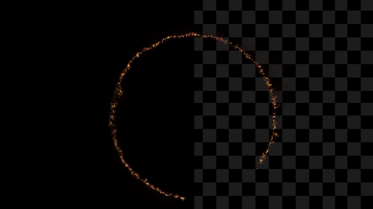 Free VFX Ovarlay  Fire Circle