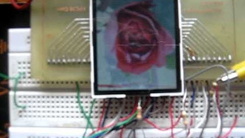 ILI9320 or UC8230 TFT LCD Demo