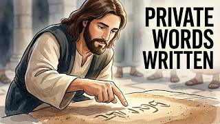 Explaining the Deep Spiritual Mystery of the Sand Where Jesus Wrote Private Words.