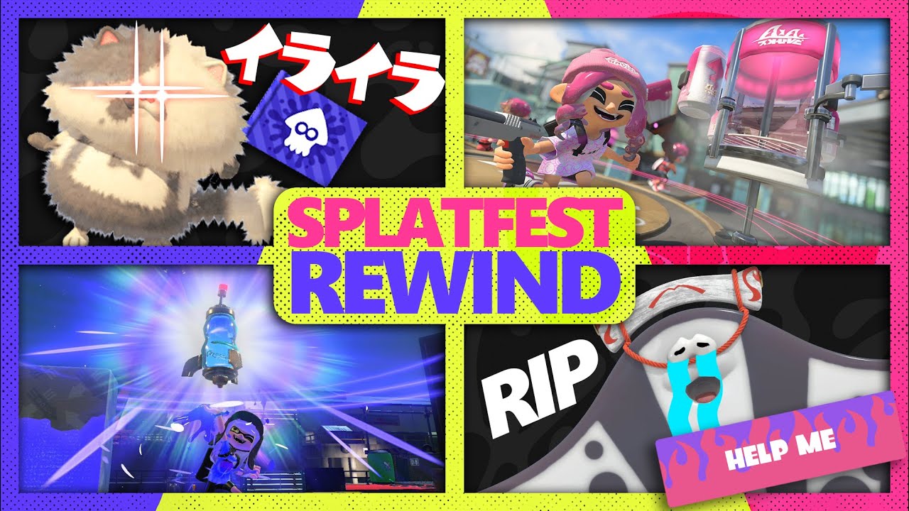 LE REWIND DU SPLATFEST ⏪ WORLD PREMIERE DE SPLATOON 3 - YouTube
