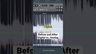 *Before and After* Digital Vs. Analog ….