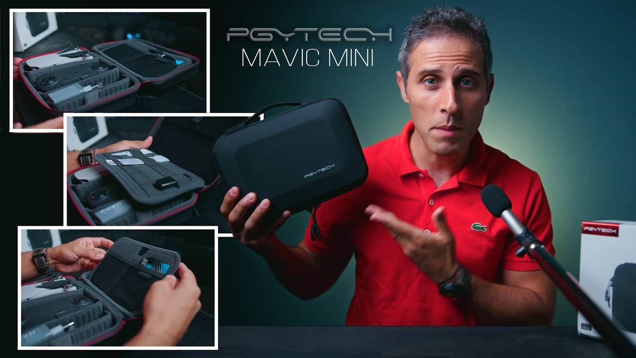 Case Maleta PGYTECH para DJI Mavic Mini - Carrying Case Review PT-BR