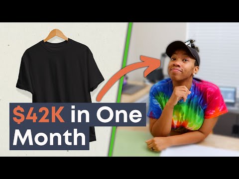 How To Make Money Selling T Shirts On Etsy (This HACK Made Me $42,000 In 30 Days!)