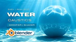 How to Create Realistic Water Caustics in Blender | Easy Shader Tutorial