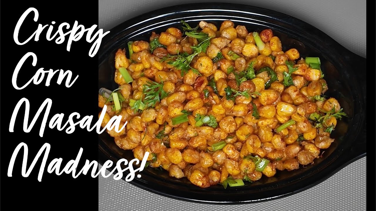 Crispy Corn Masala | Easy & Tasty Snack Recipe 🌽🔥