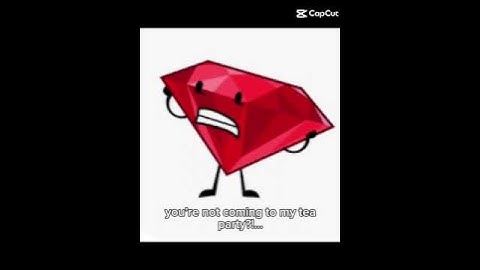 My favorite characters show episode 5 Ruby has no guests on tea parties