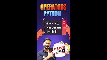 🔥 Operators in Python Explained in 30 Secs! | Kaashiv Infotech #shorts #kaashivinfotech