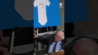 Sen. Sanders surfaces "No Vax, No Problem" baby onesies from RFK Jr.-founded non-profit