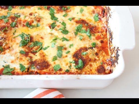 Best Baked Eggplant Parmesan Lasagna Recipe