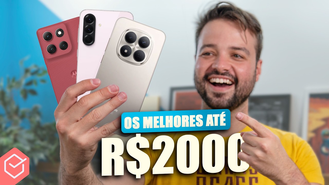 Qual é o MELHOR CELULAR CUSTO BENEFÍCIO até R$2000!? Galaxy A56 vs. Moto G86 vs. Note 15 PRO