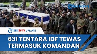 Komandan IDF Tewas usai Perang Sengit dengan Hamas, Total Tentara Israel Terbunuh 631 Orang