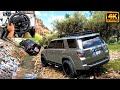 Toyota 4Runner Land Rover Defender OFFROAD CONVOY Forza Horizon 5 Thrustmaster T300RS Gameplay