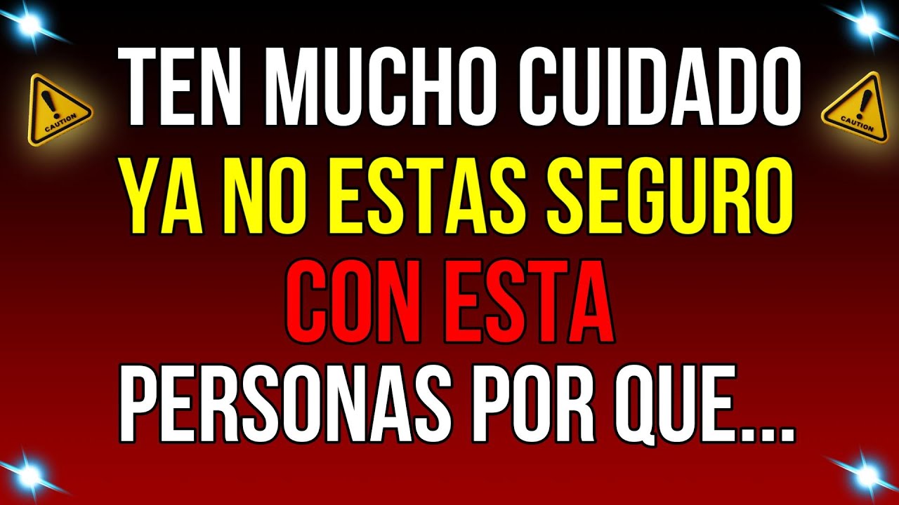 Ya no estás seguro con esta persona...| mensaje de Dios Hoy | #god # ...