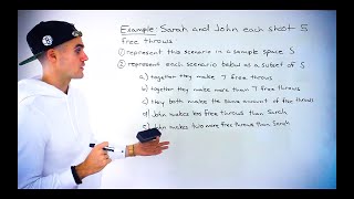 Math 1228 (Western University) - Sample Space vs Subsets of Sample Space Example