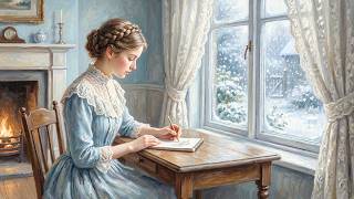 A Quiet Winter Afternoon by the Window in an English Cottage | Classical Music | Visual Poem