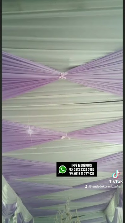 DEKORASI TENDA MEWAH