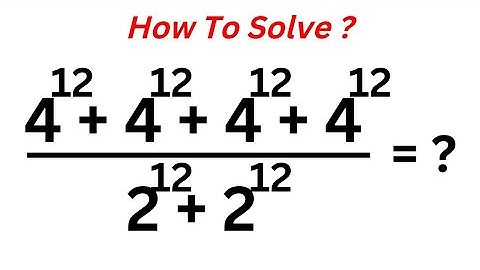 A Beautiful Exponents Problem | Quick Trick!!! | Sum Of Powers