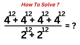 A Beautiful Exponents Problem | Quick Trick!!! | Sum Of Powers