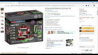 Fischertechnik Robotics 3D Printer Set