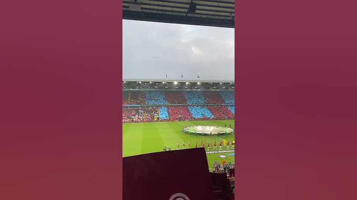 Incredible Noise! Aston Villa v Olympiacos #avfc #shorts #football #astonvilla #utv #soccer