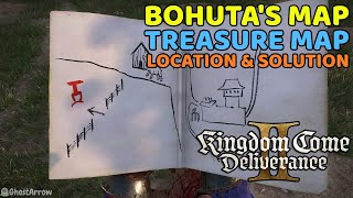 Bohuta's Map Treasure Map Location & Solution | Kingdom Come Deliverance 2