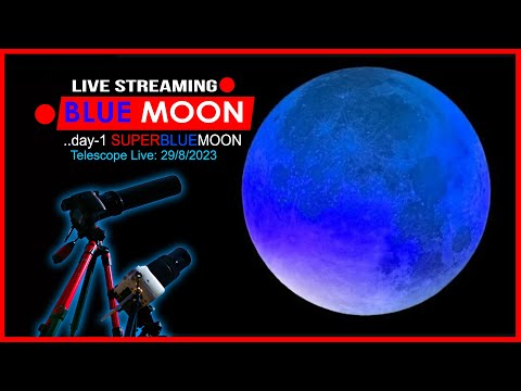 🔴 [Live] Zoom SUPER BLUE MOON Day-1 (Fenomena Bulan Biru Agustus 2023)