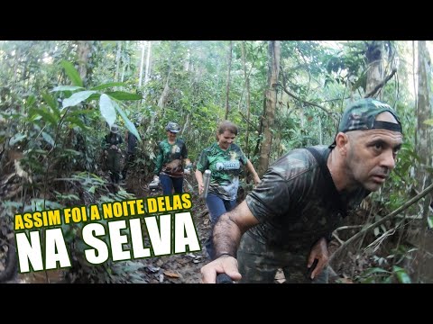 ASSIM FOI O PERNOITE DELAS NA SELVA