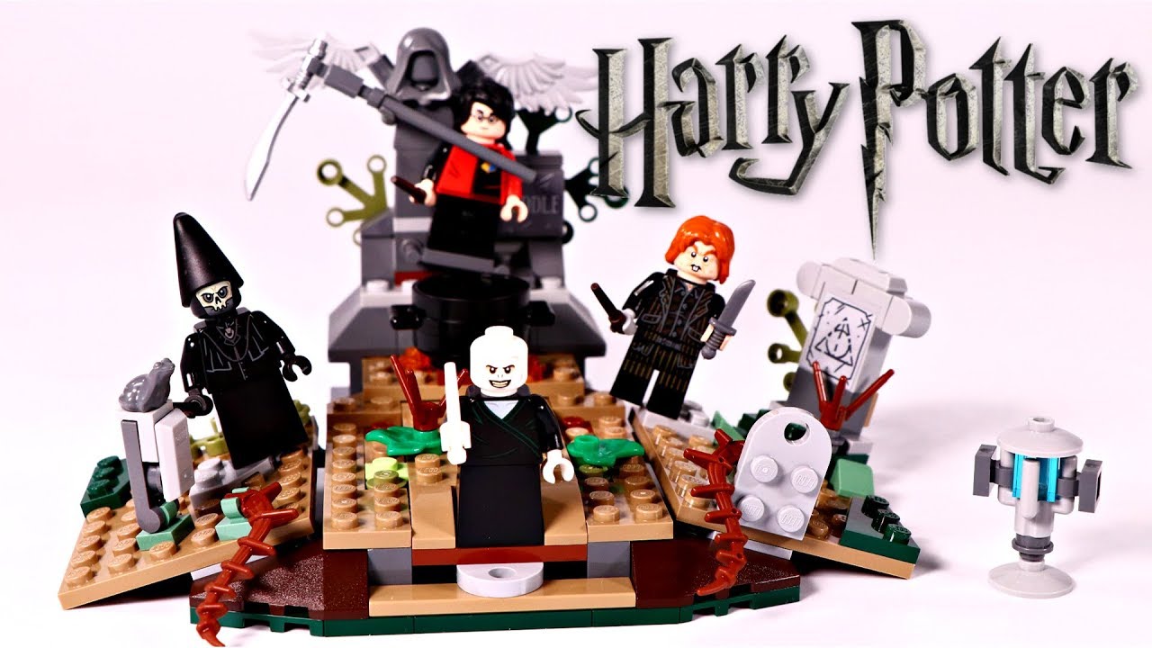Lego Harry Potter The Rise of Voldemort Graveyard Duel Speed Build 75965  Toys 레고 해리포터 볼드모트의 부활