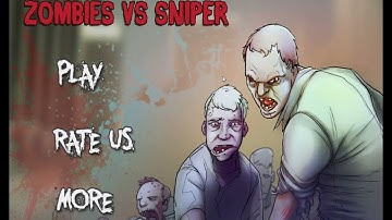 Zombies Vs Sniper Helicopter Air Shooting Attack - gameplay Unity Point and Click FPS Ragdoll Horror