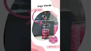 Receta de jugo verde para la hemoglobina. screenshot 1