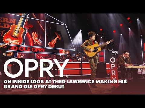 Theo Lawrence Makes His Opry Debut