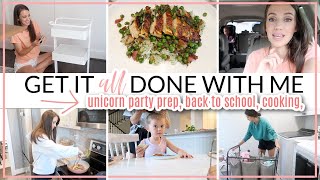 GET IT ALL DONE WITH ME 2021 // HOMEMAKING MOTIVATION // COOK AND CLEAN WITH ME 2021