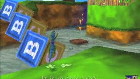 Secret Gex 2 Fly TVs in Toon Levels