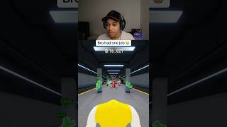 Bro had one job #roblox #gaming
