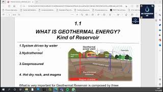 WEBINAR GEOTHERMAL ENERGY AND CIRCULAR ECONOMY