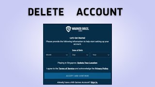 Home — WB Games Account