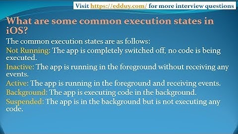 IOS swift Interview Questions and Answers for freshers and experienced   Part 4