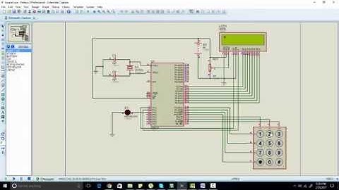 KEYPAD interfacing with 8051 microcontroller