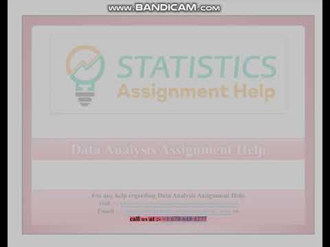 Data Analysis Assignment Help