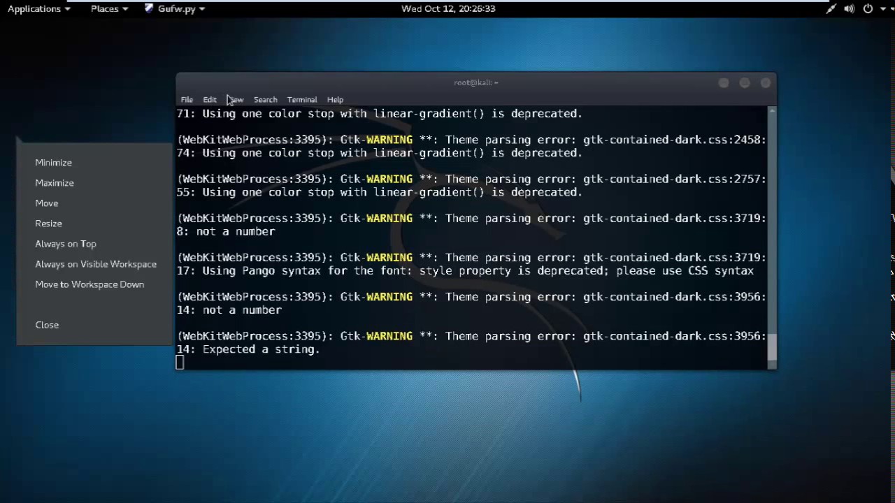 How To Install Firewall And Open Ports In Kali Linux 2016 2 YouTube