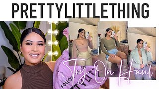 PRETTYLITTLETHING TRY ON HAUL + STYLING | PLT FALL/WINTER TRY ON HAUL 2021 | Black Friday Sale Haul