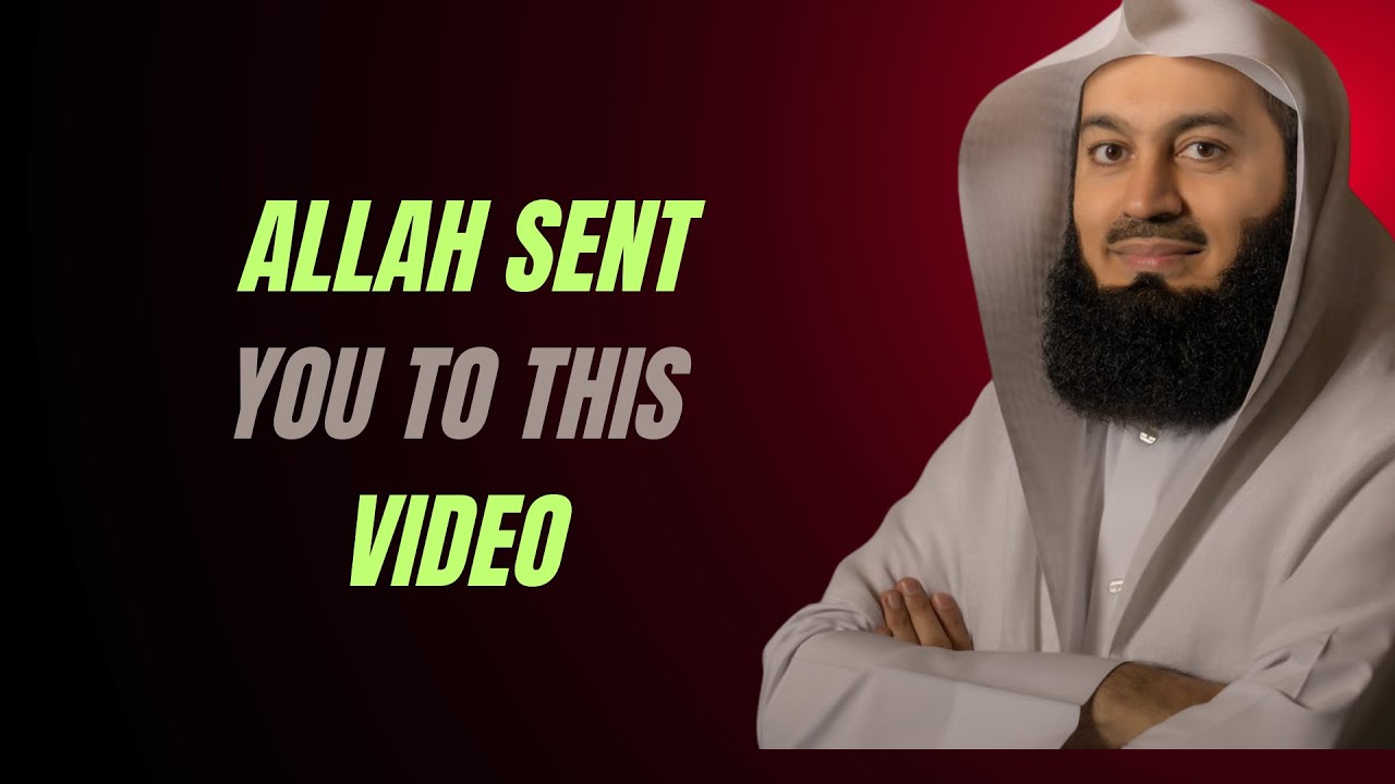 YOU STRESS TOO MUCH, ALLAH SENT YOU TO THIS VIDEO