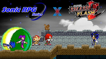 Sonic RPG 9 remade with SSF2 Mods